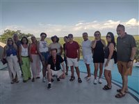 Famtour da Flot pela Namíbia visita aldeia do povo Himba e realiza site inspection; fotos