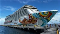 NCL leva convidados para pré-inauguração de parque aquático na Great Stirrup Cay; fotos