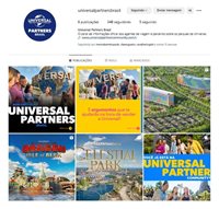 Universal Destinations lança Instagram dedicado aos agentes brasileiros