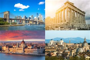 Diversos destinos na Europa estão com frequências maiores para o período