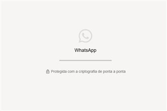 WhatsApp Web não sai desta tela na manhã desta sexta (12) para milhares de usuários que reclamam nas redes sociais