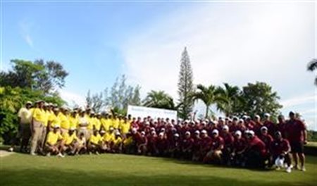 Sandals faz torneio de golfe para agentes da Am. Latina