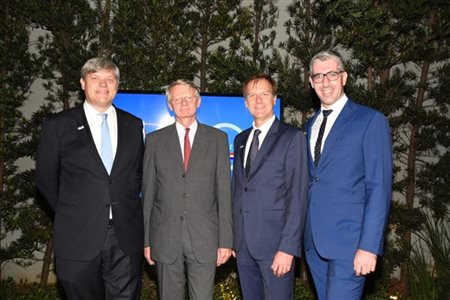 Trade e parceiros prestigiam comemoração dos 100 anos da KLM<br>