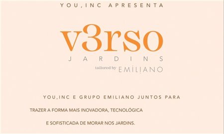 V3rso, do Grupo Emiliano, tem previsão de abertura no fim de 2024