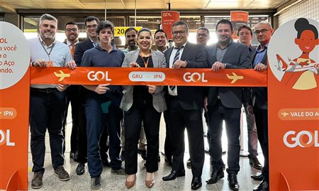 Gol realiza voo inaugural entre Vale do Aço (MG) e Guarulhos