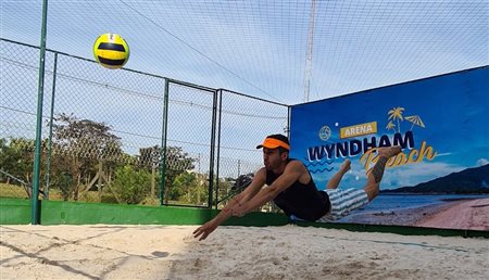 Wyndham Olímpia (SP) inaugura arena de esportes de areia