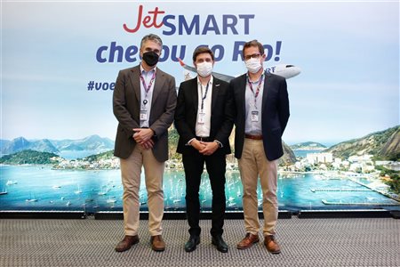 JetSmart estreia voo entre Rio de Janeiro e Buenos Aires