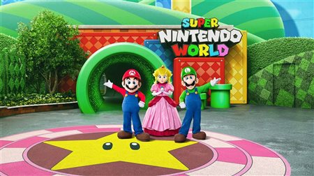 Área de Nintendo será aberta em fevereiro na Universal Hollywood