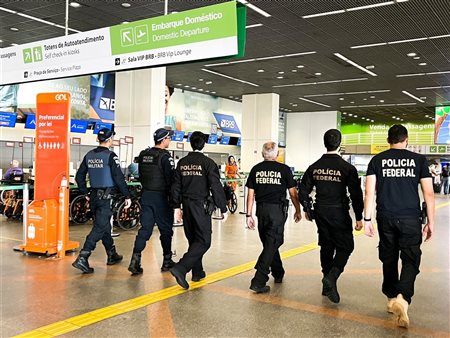 Aeroporto de Brasília terá policiamento reforçado para a posse presidencial