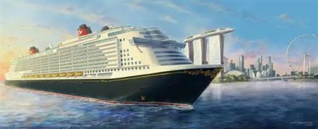 Disney Cruise Line terá cruzeiros em Cingapura em 2025