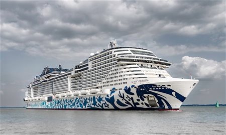 MSC Euribia conclui com sucesso testes de navegação