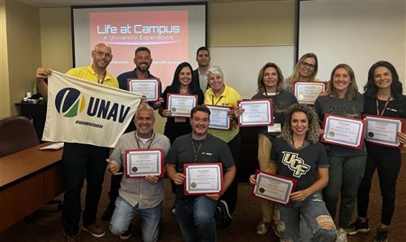 Viagem da Coris e Unav apresenta treinamento sobre parques de Orlando