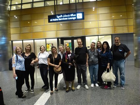 Famtur da Flot desembarca em Doha, no Qatar; veja fotos