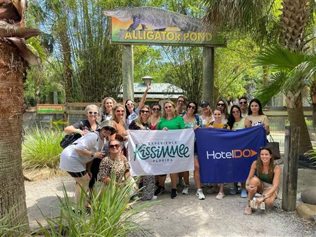 HotelDO leva 18 agentes de viagens para Orlando
