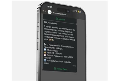 Reserve lança OBT via WhatsApp para clientes corporativos; veja como é