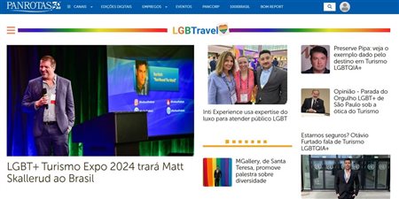 Dia do Orgulho: PANROTAS celebra como vitrine do Turismo LGBTQIA+