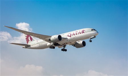 Qatar Airways lança descontos de 25% para viagens com origem no Brasil