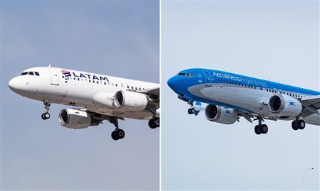 Latam e Aerolíneas Argentinas assinam acordo bilateral