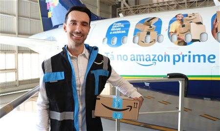 Azul Cargo promove expansão de rotas para entregas de produtos da Amazon