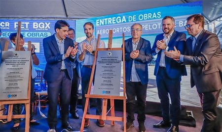 MPor entrega obras nos aeroportos de Pelotas e Bagé, no Rio Grande do Sul