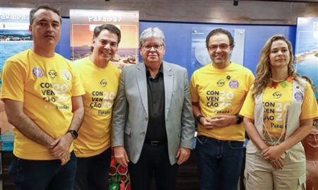 CVC e Paraíba lançam oficialmente a Convenção 2026 no Estado