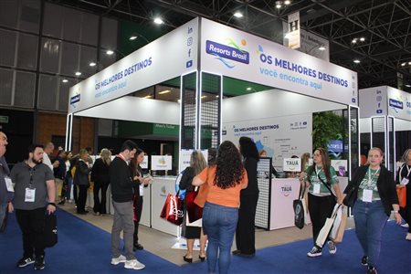 Resorts Brasil traz estande com associados para Abav Expo 2025; veja quais em fotos