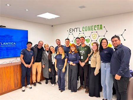 EHTL coloca o time comercial em treinamento sobre Rede Atlantica