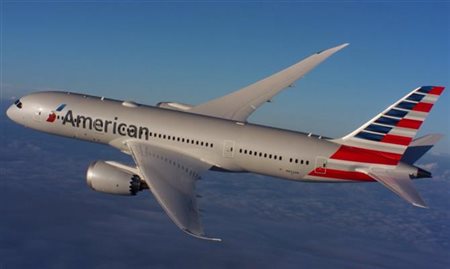 American Airlines encomenda 47 Boeings 787 Dreamliner