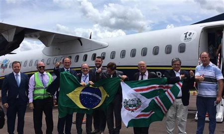 Azul inaugura primeiro voo comercial para Toledo (PR)