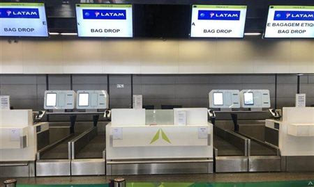 Latam terá check-in remoto com recursos audiovisuais nos aeroportos