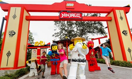 Visitantes do Legoland Florida Resort podem se tornar ninjas