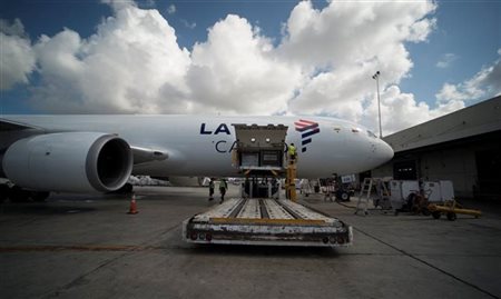 Latam Cargo aumenta oferta de voos para Europa e Am. do Norte