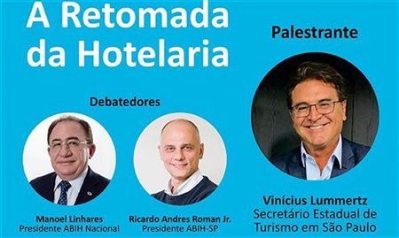 São Paulo fará debate sobre retomada da hotelaria