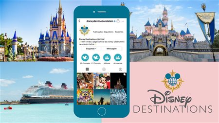 Disney lança conta no Instagram para agentes de viagens