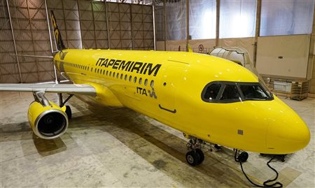 Veja como ficou a aeronave da Itapemirim Transportes Aéreos