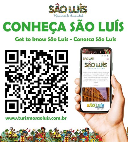 Setur lança QR Code com acesso direto à plataforma de São Luís