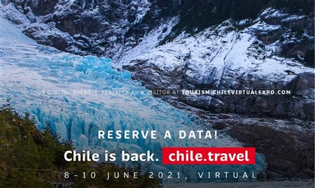 Turismo do Chile realiza feira virtual para o trade em junho