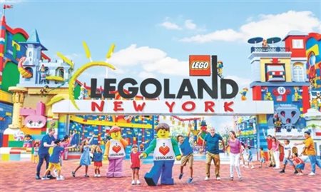 Legoland New York Resort é completamente inaugurado