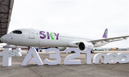 Sky Airline recebe seu primeiro A321neo