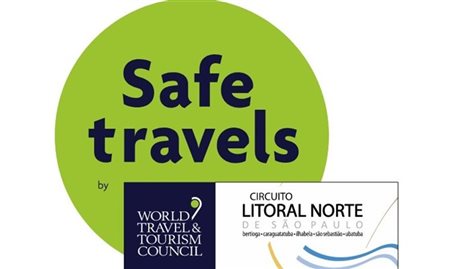 Litoral Norte é a 1ª região turística de SP com o Safe Travels