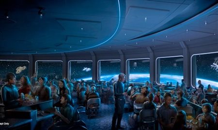 Restaurante espacial estreará no Epcot em setembro