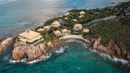 Ilha de Richard Branson tem diárias a partir de US$ 17.500
