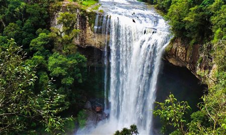 Turistur Gramado promove roteiro para Cascata do Salto Ventoso