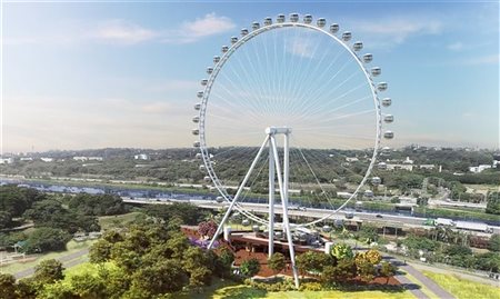 São Paulo terá a maior roda-gigante da América Latina