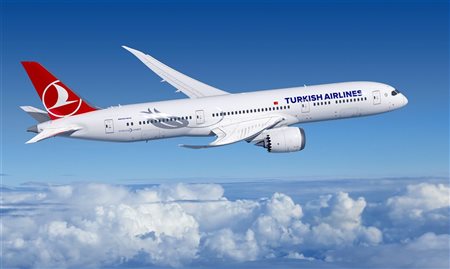 Turkish Airlines tem lucro de US$ 161 milhões no 1º trimestre