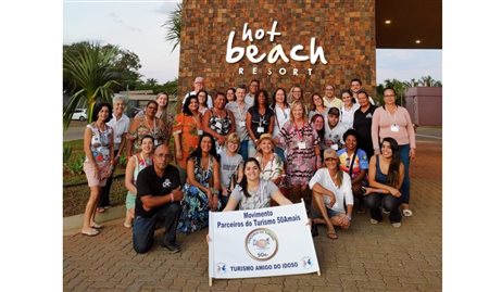 Movimento Turismo 50Amais realiza famtour no Hot Beach