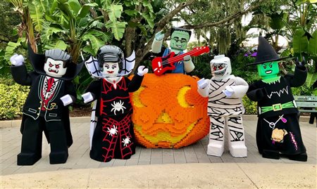 Halloween do Legoland Flórida terá 12 noites de festa; veja atrações
