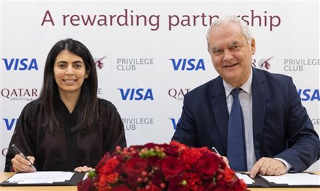Qatar Airways Privilege Club e Visa lançam parceria global
