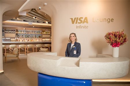 Visa Infinite Lounge, no GRU Airport, passará a funcionar 24h