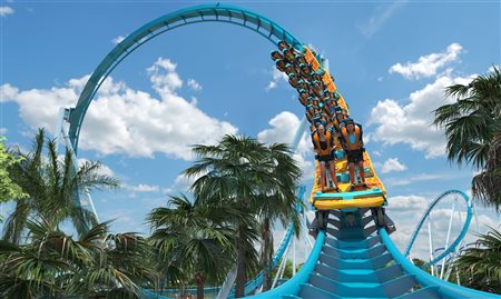 SeaWorld Orlando revela detalhes da Pipeline: The Surf Coaster